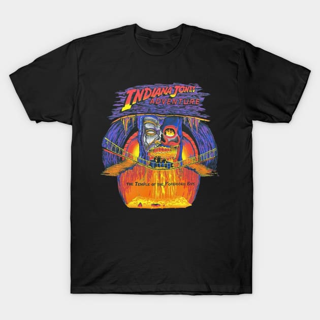 Indiana Jones Adventure Ride T-Shirt by whatsupnerds